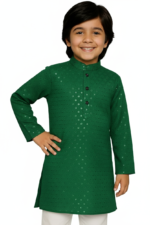 Premium Impoted Cotton Lucknowi Chikankari Kurta for Kids | Baby Boy Pure Cotton Chikankari Kurta Set | Wedding Kurta for Boys